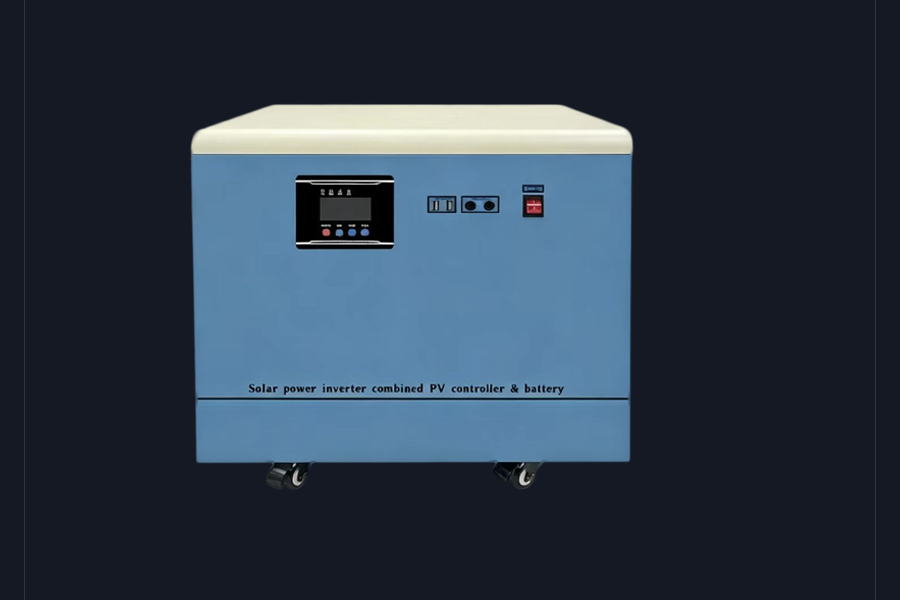 Integrated PV-plus-storage system
